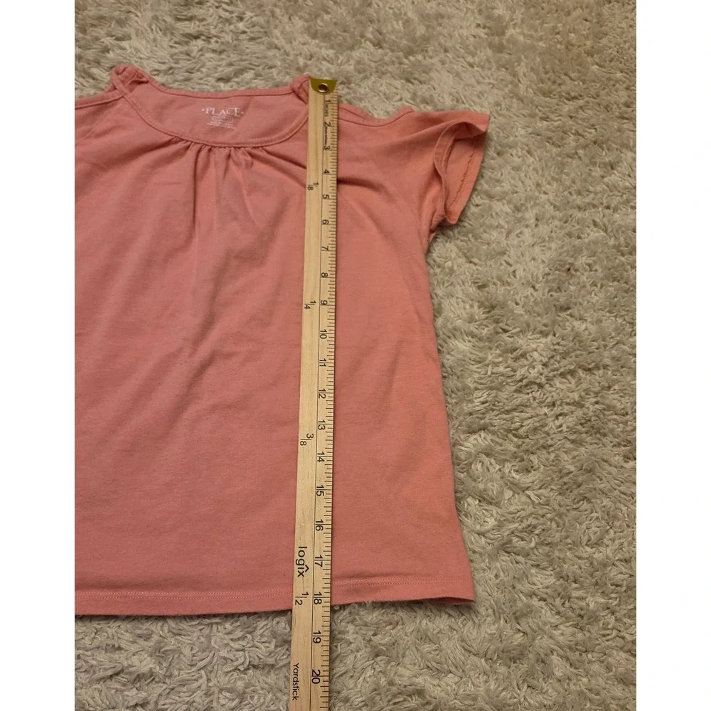 The Children's‎ Place Cut Out Shoulder Shirt Youth Size Large 10/12 Pink